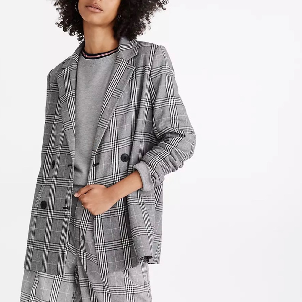 Madewell Caldwell Double-Breasted Blazer